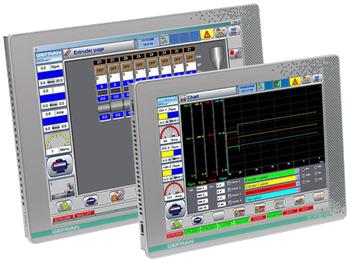 komputery przemysłowe, panele operatorskie Gefran,Sterowniki PLC